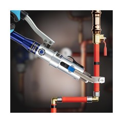 Hydraulic Copper Pipe Tube Fittings Crimping Tool with 30&deg; Angle Jaw with1/