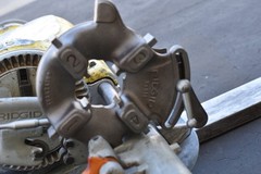 Ridgid 535, V1 complete with Universal die head