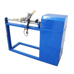 TECHTONGDA Electric Pipe Cutting Machine 220V Paper Tube Slitting Machine 2.99in