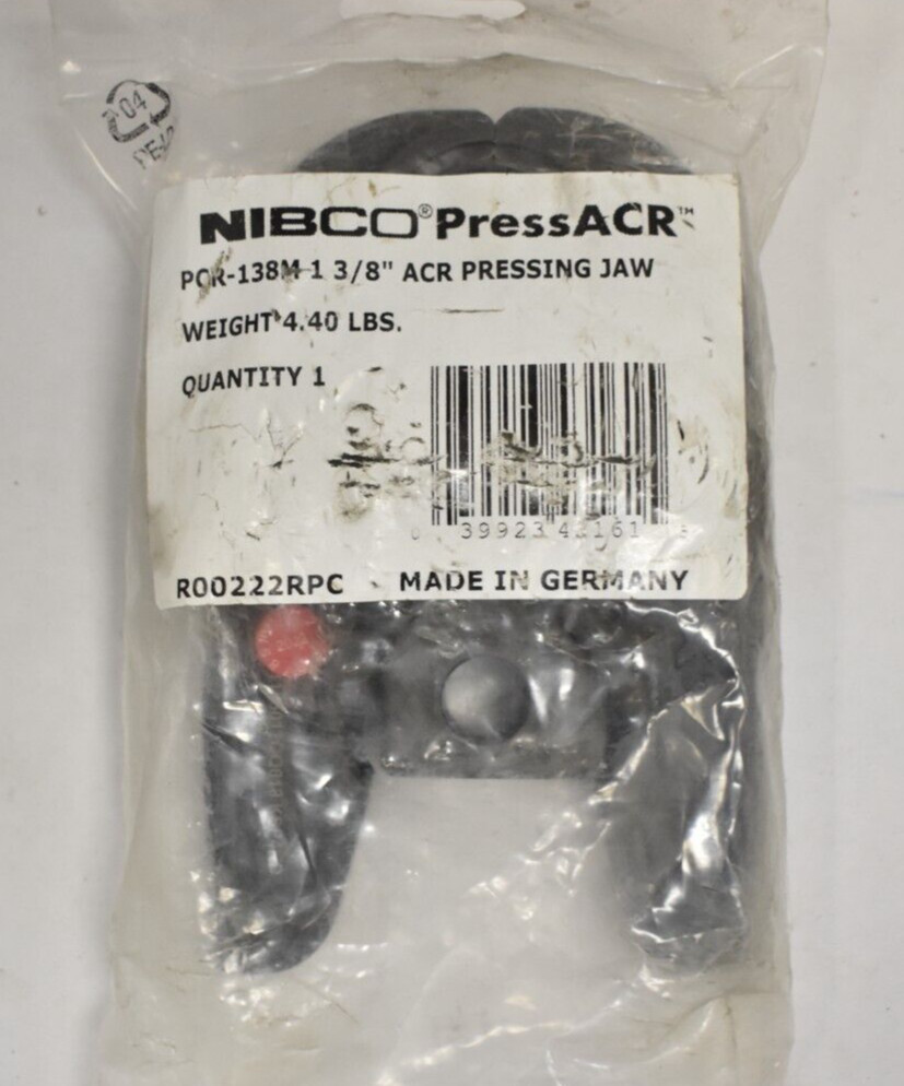 Nibco PCR-138S 1-3/8&Prime; Pressing Jaw For Press Tool R00222RPC Hardware Tool