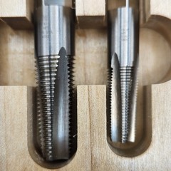 Professional-Grade Greenfield Threading GT USA NPT Pipe Tap Set High Grade Steel