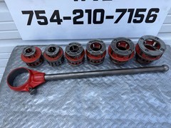 RIDGID 12R 1/2&Prime; &ndash; 2&Prime; Pipe Threading Threader 6 Die Set L@@K #5