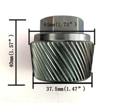 1.5&Prime; Tub Drain Extractor Removes Old Broken Stubborn and Rusted Drains Silver