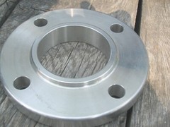 One 3&Prime; Flange 4-Hole (304 Stainless Steel) 1-1/4&Prime; Thick, 7.5&Prime; OD, 3.5&Prime; ID,Cl-150