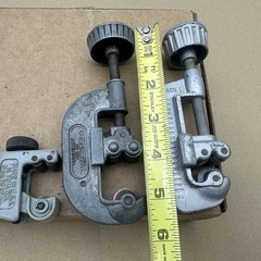 Lot Of 4 General Tools 120 Mark 1 Superior Tubing Pipe Cutter W/ Reamer Made USA