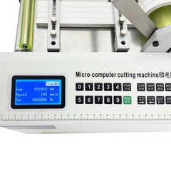 Automatic Microcomputer Pipe Cutter Plastic PVC PE Tubes Cutting Machine 110V