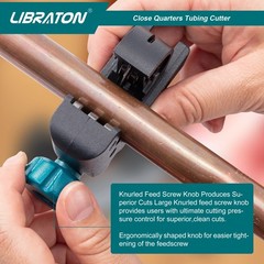 Libraton Mini Pipe Cutter 4&ndash;28mm Copper Aluminium Tube Cutter Steel Blade Tool