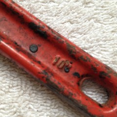 Super Ego, 10 &rdquo; Heavy Duty Straight Plumbing Pipe Wrench, 102 &ndash; 10