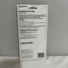 BrassCraft Ratcheting PVC Cutter 1-5/8 In OD T002