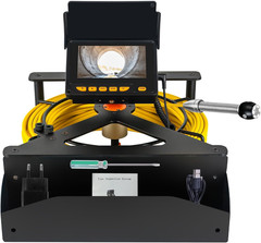 150 FT Sewer Camera Snake, 32GB 17MM Sewer Inspection Pipe Drain Camera with Lig