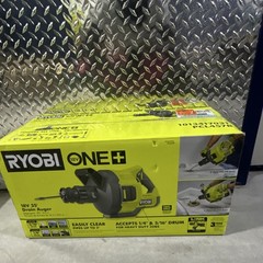 Ryobi PCL457B 18V ONE+ Drain Auger, 35 ft Cable, 1/4&Prime; & 5/16&Prime; Thickness