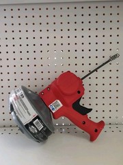 RIDGID 80168 EZ Spin&trade; Drain Snake for Tubs, Showers, and Sinks, Drain Cleaner
