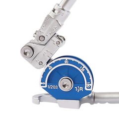 Max 180 Degree Tube Bender 1/2&Prime; Diameter Pipe Bending Manual Tube Bender Silver