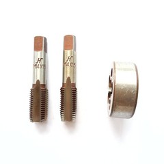 M14x1.5 Metric Hand Thread Tap Die Set 1.5mm Pitch Right Hand Hardware C