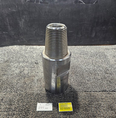 Water Well Drill Rod Tool Joint Adapter 1.59&Prime; x 3.46&Prime; x 11&Prime;, Steel