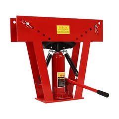 Hydraulic Pipe Tube Bender Tool Manual Heavy-Duty Pipe Bending Machine 16T Red