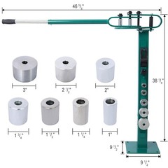 Pedestal Floor Compact Bender 7 Dies Versatile Compact Metal Tubing