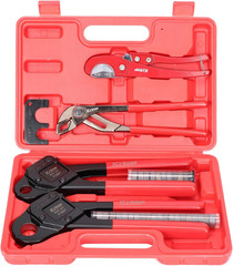 Icrimp Angle Head F1807 PEX Pipe Crimping Tool for Copper Rings &ndash; 1/2&3/4-Inch T
