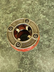 LOT OF 2 Ridgid 1 1/2&Prime; Pipe Threader Die Heads (12-R)