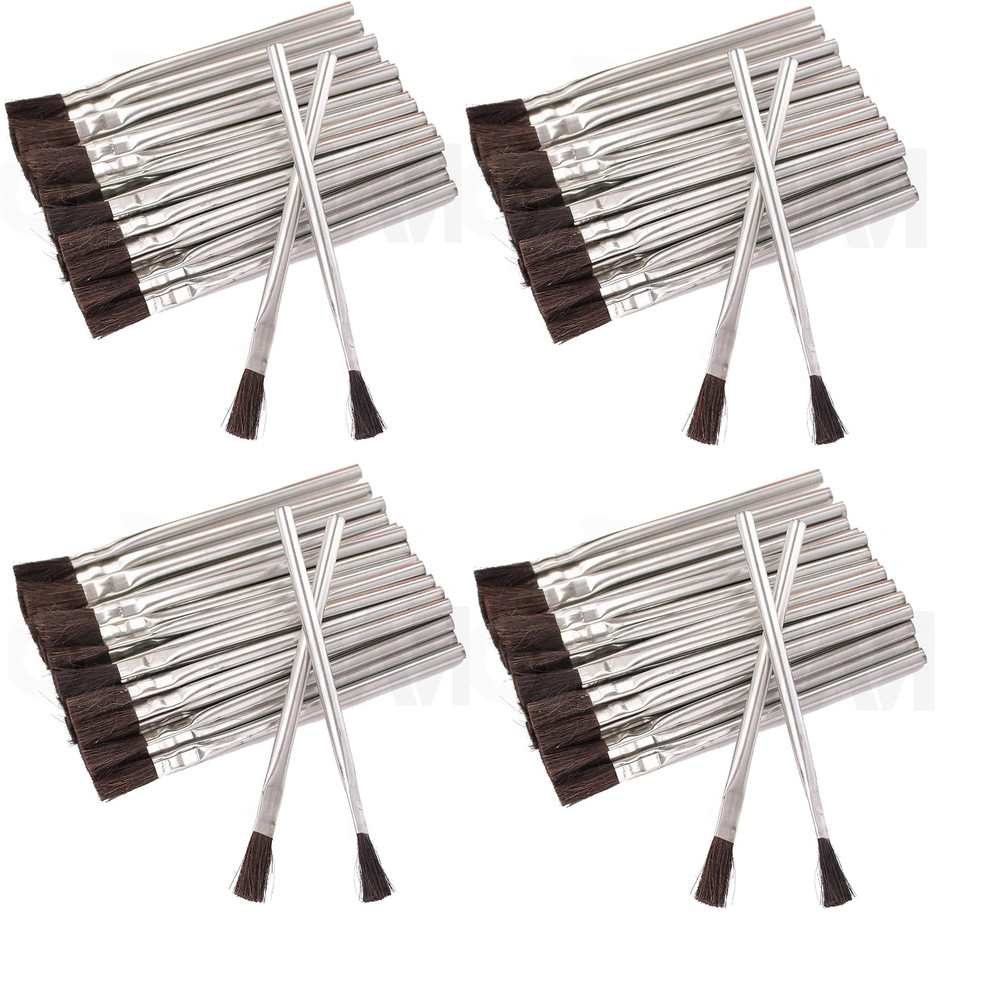 144 New 3/8&Prime; Acid/Flux/Glue/Oil/Cleaning/Paint/Hobby Brushes, 6&Prime; Long Brush