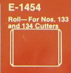 34160 RIDGID E-1454 Replacement Roll for Cutters #133 & 134 (BN20)
