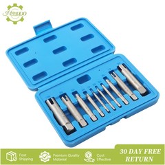 10Pcs 3/4 Claws Broken Tap Extractor Removal Kit 1-10# Screw Extractor Set