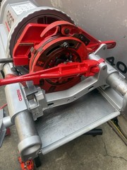 Ridgid 1224 PIPE Threader 1/2&Prime;-4&Prime; Threading Machine with Dies.