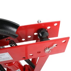 12 Ton Pipe Bender Manual Hydraulic Piping Bending Exhaust Tube Fabric w/6 Dies