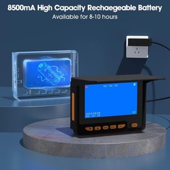 HD 200FT Plumbing Inspection Camera &ndash; 4.3&rdquo; Screen, Waterproof & Adjustable