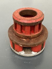 Pair of Ridgid 00-R 3/4&rdquo; & 1&rdquo; Pipe Threader / Threading Die Heads