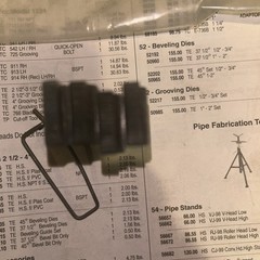 Ridgid 48455 Bolt Dies 1/4-20 UNC Rh Alloy Steel