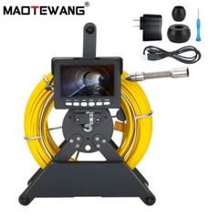 30M Sewer Pipe Inspection Camera 1000TVL Drain Endoscope 4.3&Prime; Vodeo Camera IP68