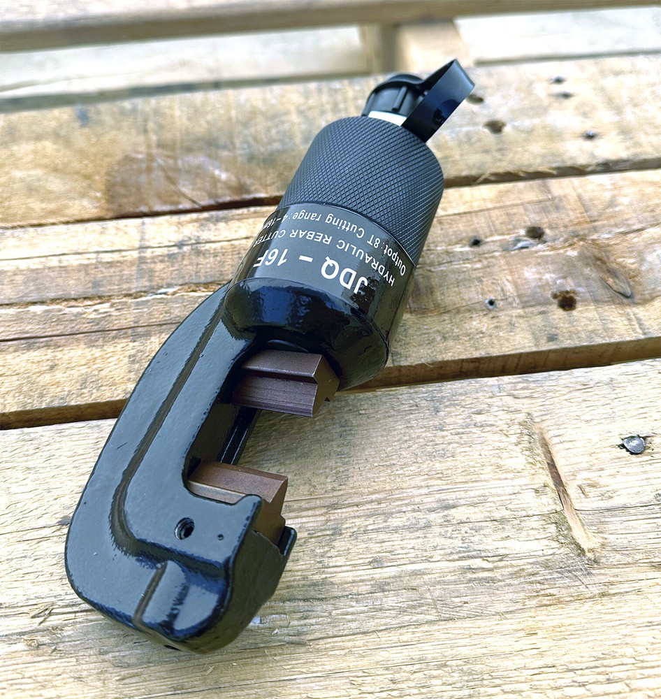 8 Ton Hydraulic Rebar Cutter Head 4-16mm