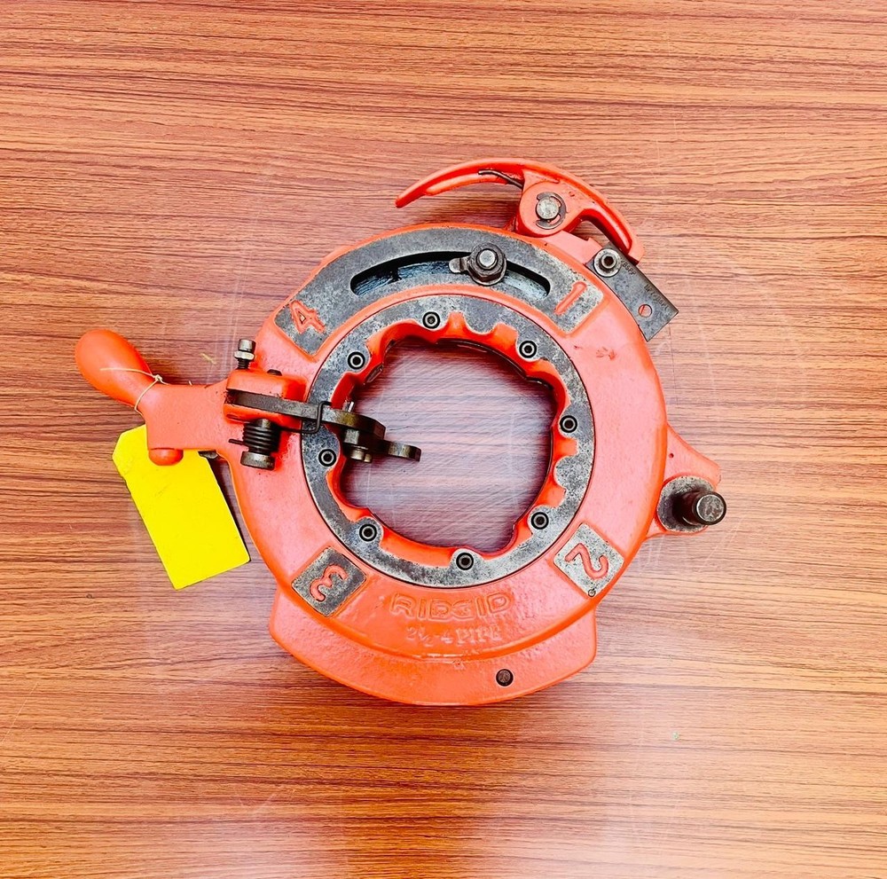 Ridgid Receding Die Head Pipe Threader/Threading Machine 2-&frac12;&rdquo;-4&Prime; BSPT #9