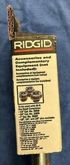 Ridgid 38540 OO-R Ratchet and Handle Assembly, Cast Iron, Made In USA