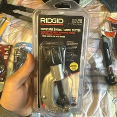 RIDGID 31622 Model 150 Constant Swing Tubing Cutter, 1/8-inch to 1-1/8-inch Tube