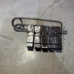 *Vintage* TOLEDO-BEAVER TOOLS #2 Pipe Threader Die Set, 1 2 3 4 5, 4&rdquo; inch.BN459