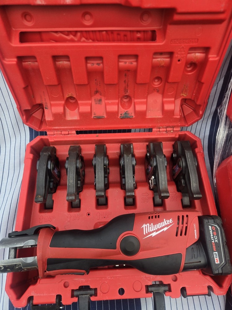 Milwaukee M12 Press Tool 2473-20 Kit w/ 49-16-2461M Kit &ldquo;Super Clean&rdquo;&rdquo;