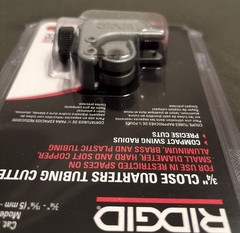 Ridgid 32985 Model 104 Close Quarters Tubing Cutter, 3/16-inch To 15/16-inch Tub