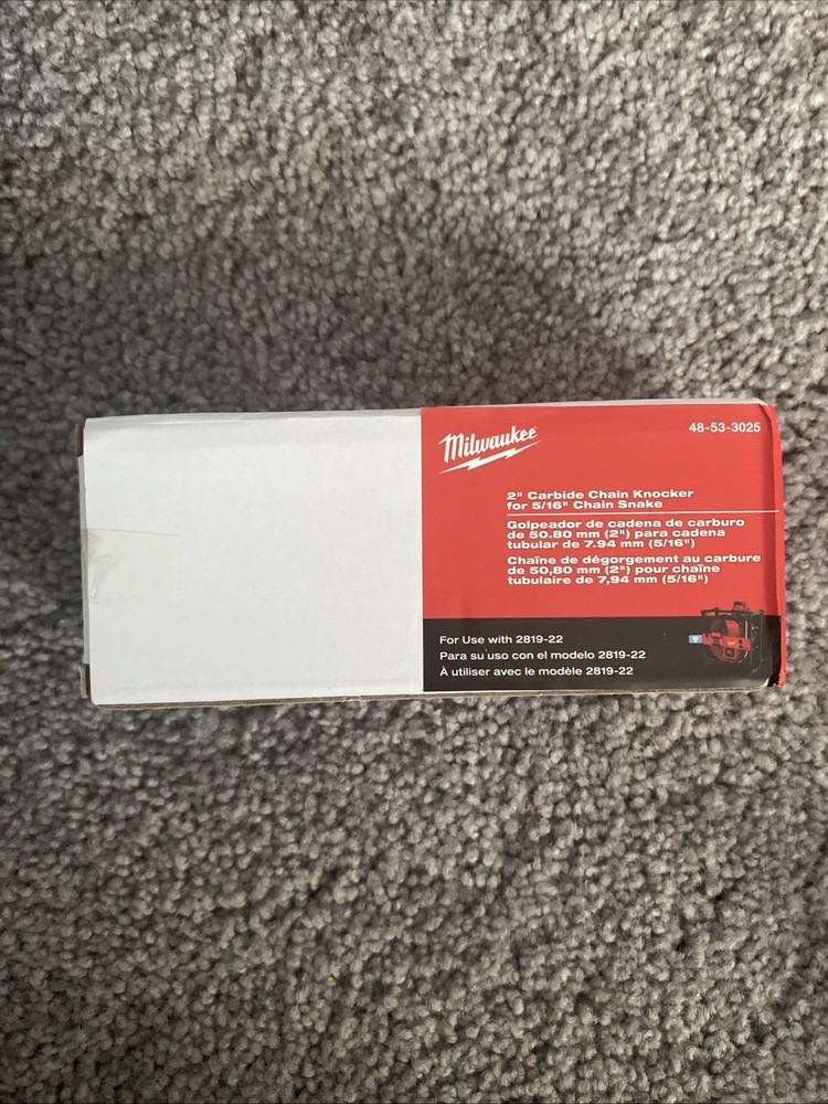 Milwaukee 48-53-3025 Carbide Chain Knocker for 5/16 Inch Chain Snake