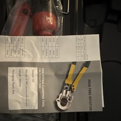 Pipe Fitting Crimping Tool Kit CW-1525YJ-1-1852 16-32mm w/ Plastic Box