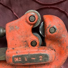 RIGID 2A Heavy Duty No. 1-2 Pipe Cutter Tool 1/8 in To 2&rdquo; NICE CONDITION (LOOK)