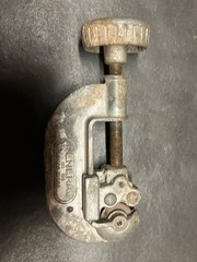 Vintage General Tools No. 120 Tubing Pipe Cutter W/ Reamer Made In The USA &ndash; (i)