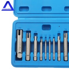 Broken Tap Extractor Removal Tool Set Screw Extractor 10 Pcs (1#-10#) 3/4 Claws