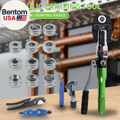 Pipe Press Tool With1/2,3/4,1&Prime; Dies for Copper Pipe and F877 Stainless PEX Press