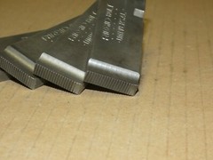 Ridgid Universal Bolt Die Head Cutter Teeth Dies HS 1/4-20 UNC