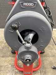 RIDGID K-750 Drain Cleaning Snake Auger Drum Machine For 5/8&rdquo; Or 3/4&rdquo; Cable READ