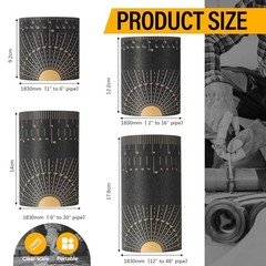 Flexible Pipe Ruler 4 Piece Wrap Around 1 48 Inch
