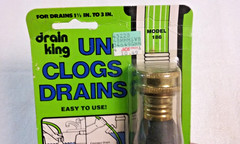 G.T. Water Products Drain King 186 Unclog Hose Attachment for Drains 1.5&rdquo;-3&Prime; New