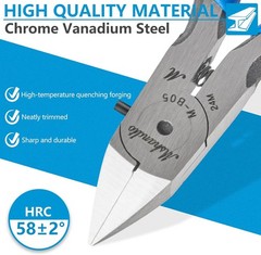 Wire Cutters, 5&Prime; Electronic Needle Flush Cutters, Ultra-Sharp Crafts Diagonal